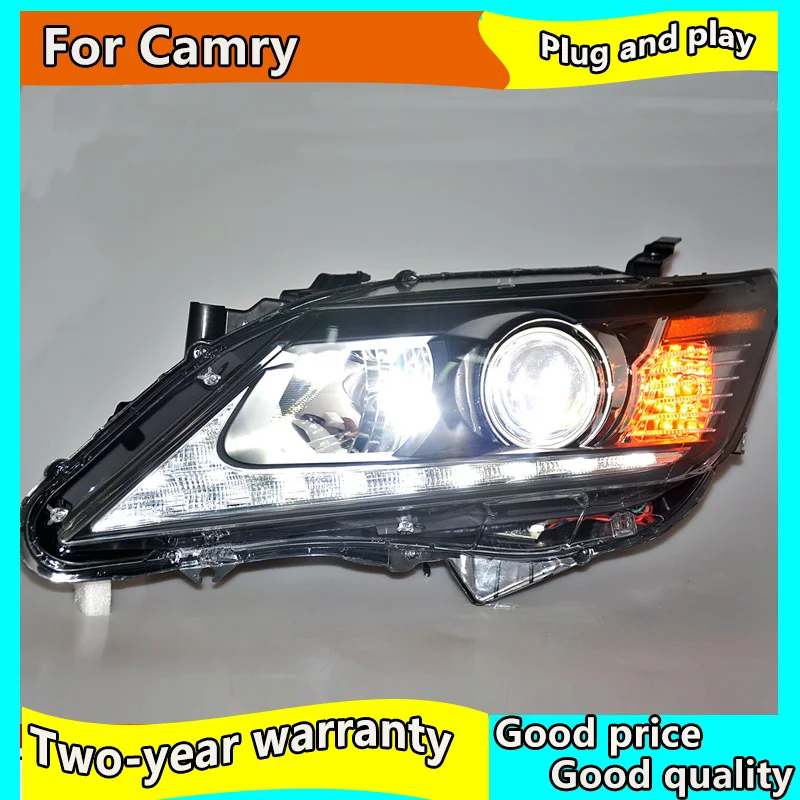 Автомобильный Стайлинг для Toyota 2012 2014 фара Camry светодиодная дальнего света camry LED DRL