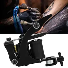  1pc Rotary Tattoo Machine Professional Alloy Tattoo Machine Copper Coils Iron Shader Tattoo  Permanent Make Up Machine Liner Gun 