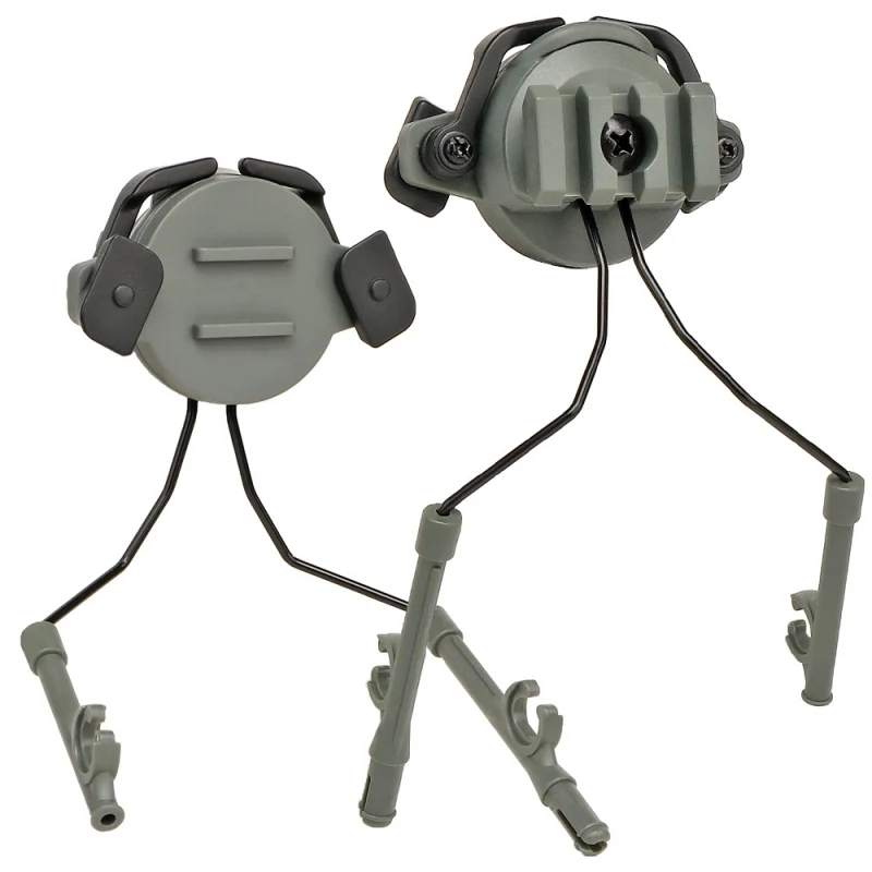 Tactical Headset Rail Adapter Headset Bracket Headphone Mount Stand For 19 21mm Helmet Rail Helmet Accessories