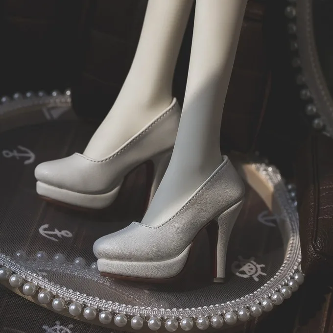 Новые туфли на высоком каблуке 1/3 г. BJD туфли DD SD кукольные кожаные туфли пикантные белые/черные/красные/розовые кукольные аксессуары