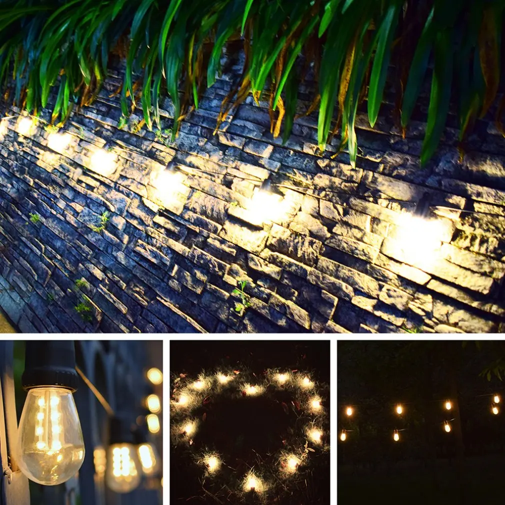 

Solar Bulb Light String Solar Outdoor Decorative Light String Portable Solar Garden Waterproof Light