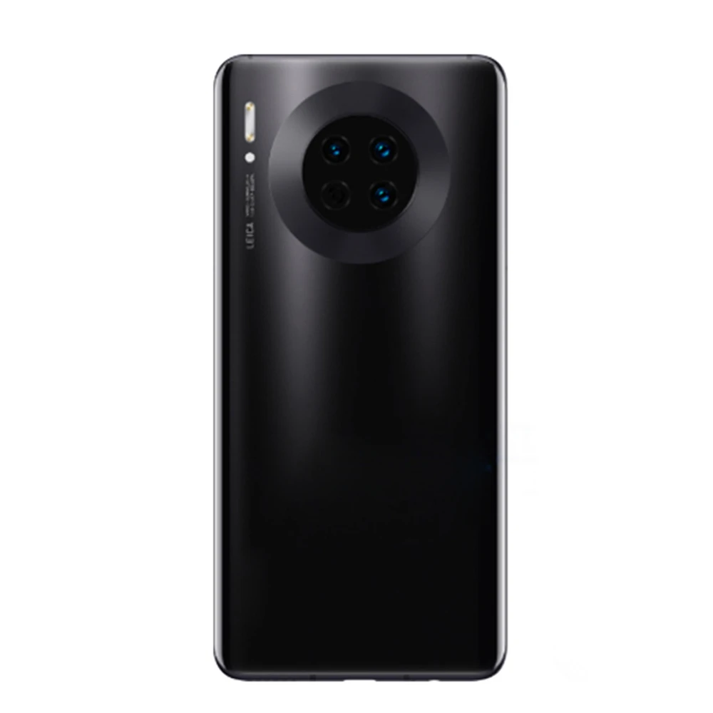 black for Mate 30 Чехол для задней панели со стеклянной батареей для HUAWEI mate 30 mate 30 Pro, Сменный Чехол для задней двери, чехол для HUAWEI mate 30 Pro - Color: black for Mate 30
