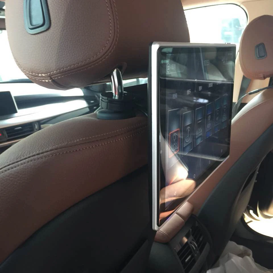 Новейшая Универсальная автомобильная подушка на заднее сиденье 11,8 дюйма, мультимедийный плеер, 4 K, восемь ядер, USB, FM, зеркальная связь, WiFi, сенсорный экран