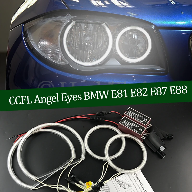 Комплект галогенных фар CCFL глаза ангела для BMW 1 серии E81 E82 E87 E88 | Автомобили и
