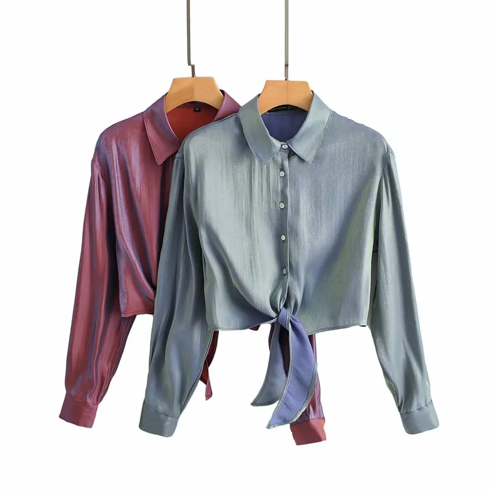 2019 autumn outfit burnish feels the gradient color tie with a brief com.lowagie.text.paragraph blouse A77-26499 |
