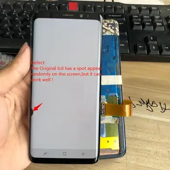 

5.8"Original LCD For Samsung Galaxy S9 With Dead Pixels LCD G960 SM-G960F With Frame Display and Touch Screen Digitizer Assembly