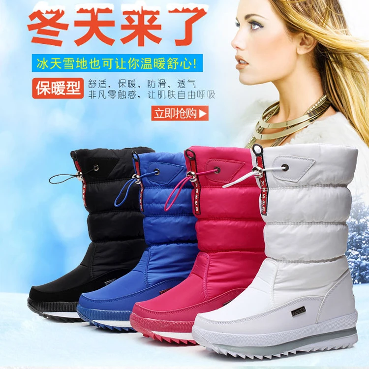 Women Platform Snow Boots 5