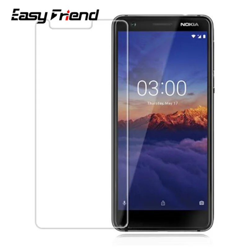 Защитное стекло для Nokia 3 1 2 4 Plus X3 Nokia3.1 Nokia3 2nd 2018 черная пленка с полным покрытием