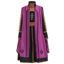 «Холодное сердце» 2 шт. Бандажное платье принцессы Анны для девочек, новая костюм «Эльза» Изящные Детские платья принцессы для девочек, vestidos, Косплэй подарок одежда на Рождество для малышей