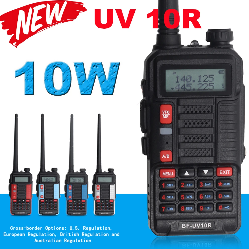 Двухсторонняя радиостанция Baofeng UV10R портативная рация дальность действия 50 км