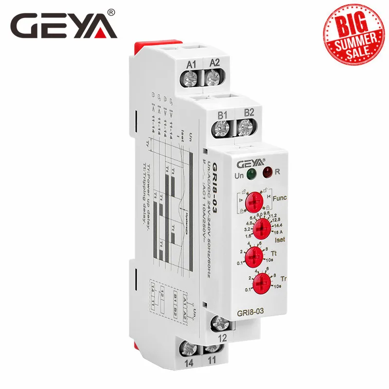 Бесплатная доставка GEYA GRI8-03 перегрузки по току или под постоянный ток
