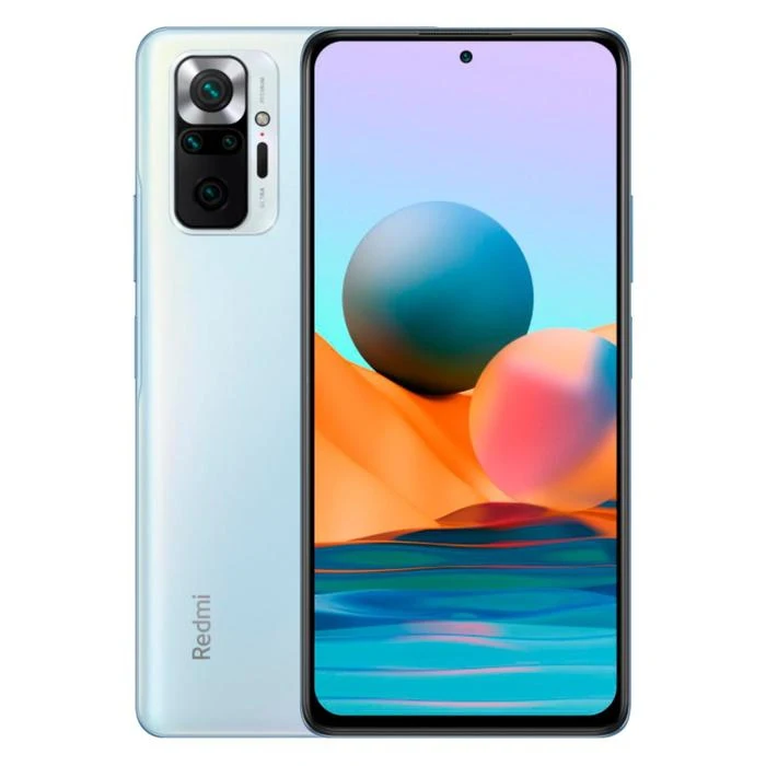 Смартфон Xiaomi Redmi Note 10 Pro NFC 6.67'' Amoled 8Гб 128Гб 108Мп 16Мп 5020мАч синий 7372278 | Мобильные