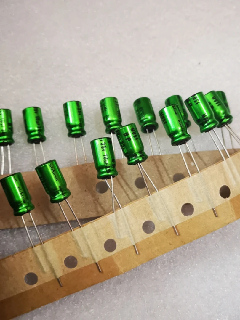 10 шт. Новый nichiron MUSE ES BP мкФ 35V 6X11MM 35V10UF NICHICON мкФ/35V 10UF35V неполярный | Электроника