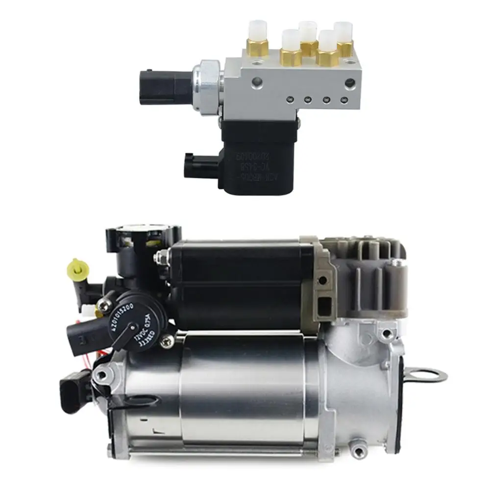 Компрессор пневматической подвески AP02 A2113200104 + клапан A2113200158 для Mercedes W211 S211 2113200158 A