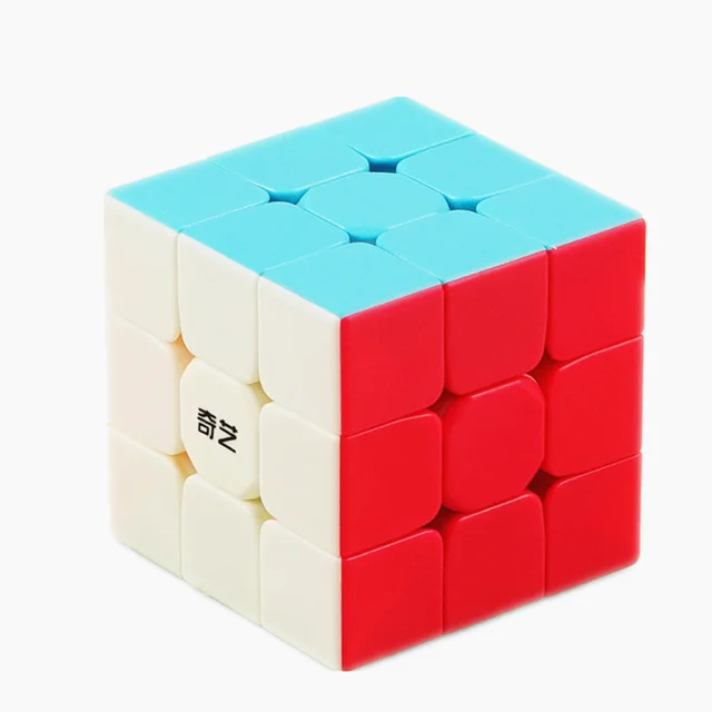 Qiyi cube warrior W 3x3 puzzle magic cube speed cube 3x3 cube cubo magico educational toys toys for children toys for boys 1