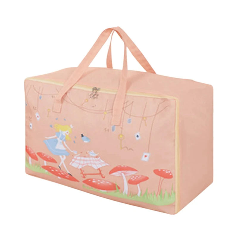  Foldable Storage Bags Folding Organizer Bag for Clothes Quilt Blanket Pillow Luggage Breathable Clo