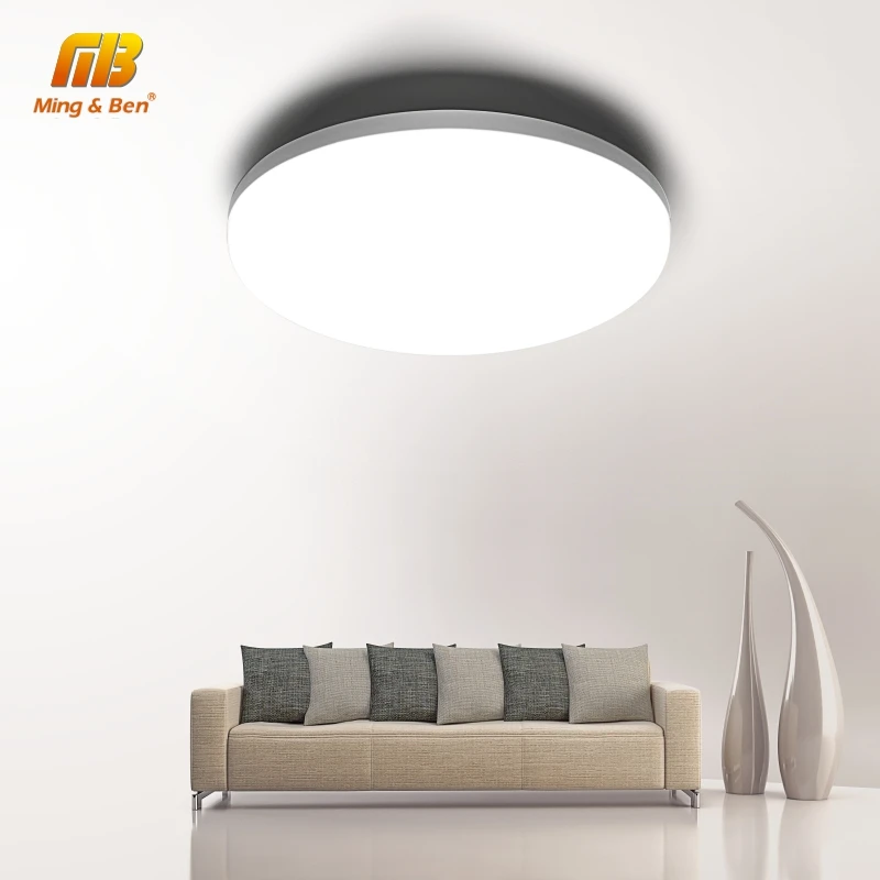 

Ultra Thin LED Ceiling Lamp LED Modern Panel Light 48W 36W 24W 18W 9W 6W 85-265V Bedroom Kitchen Surface Mount Flush Panel Light