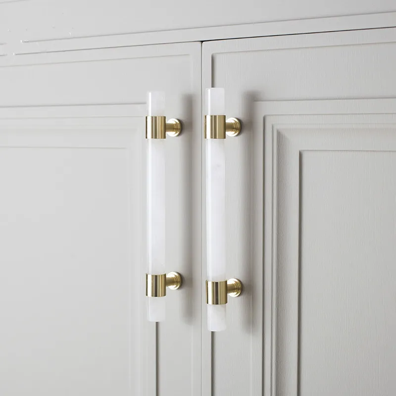 大理石ドア取っ手、北欧ドア取っ手、ドアノブ、大理石ドアノブ 【公式