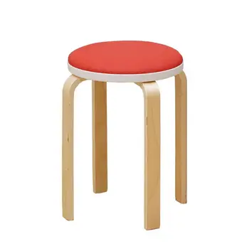 

New Bentwood Stools Backless Round Top Stackable Wood Stool for Kitchen Home garden living and Class room