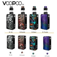 Voopoo Drag 2 TC комплект W/177 Вт Voopoo Drag 2 Коробка мод и 5 мл Uforce T2 SubOhm танк электронная сигарета испаритель Vape комплект