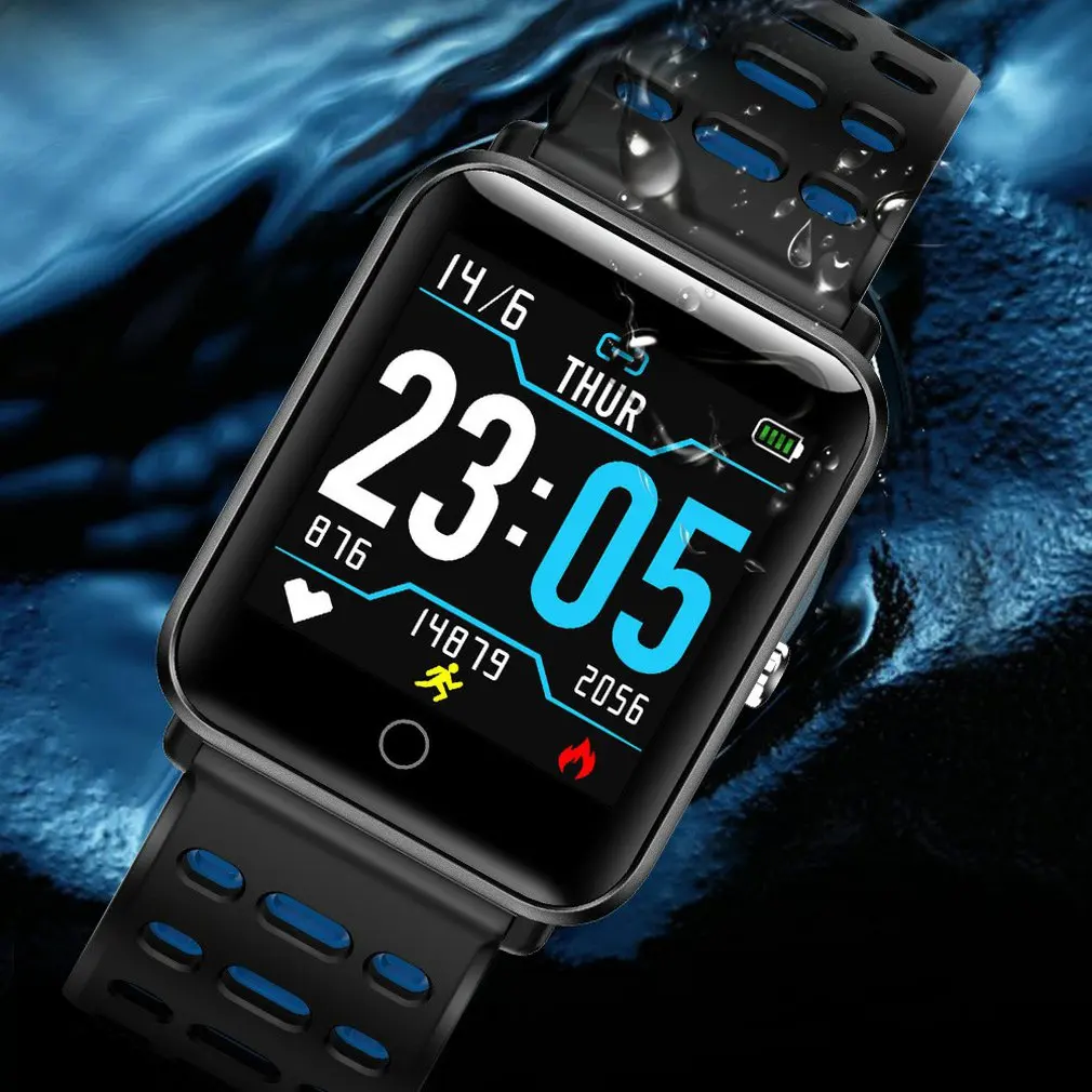 

Touch Screen Information Reminder Smart Watch Fashion Bracelet Gps Track Sleep Calories Multi-Motion Detection Waterproof HOT