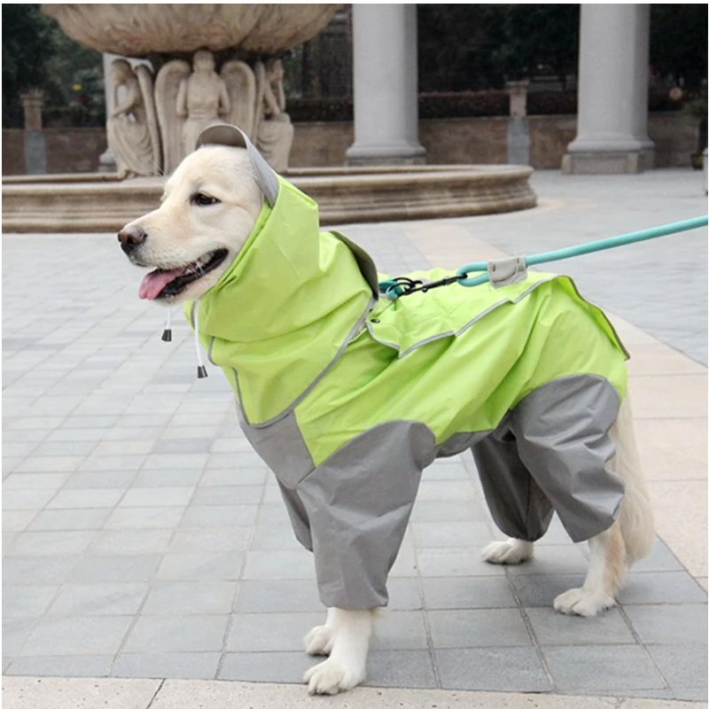 大型犬レインコート防水ペット服レインコートレインウェアビッグ犬サモエドためボーダーコリー Raincoats For Large Dogs Dog Raincoatdog Raincoats Waterproof Aliexpress