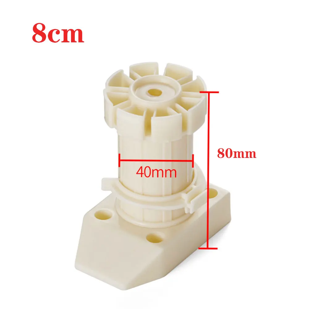 2021 New 4pcs Adjustable Height Cupboard Foot Cabinet Leg，for furniture Kitchen Bathroom sofa legs furniture Replace feet
