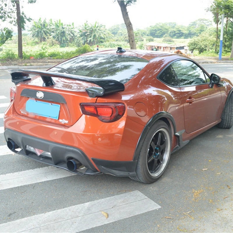 Автомобиль Стайлинг углеродного волокна материал GTR стиль GT 86 BRZ спойлер на
