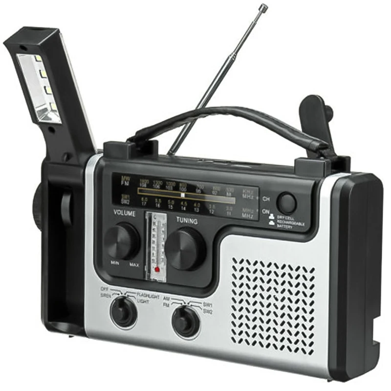 Outdoor Multifunctional Solar Radio Portable FM / AM Built-in Speaker Support LED Emergency Flashlight Table Lamp | Электроника