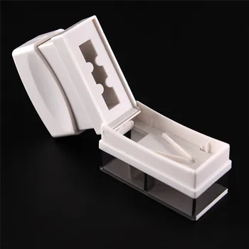 

1PC Pill Cutting Device With Plastic Adhesive Tablets Split The Medicine Box To Break Device Pills Cutter