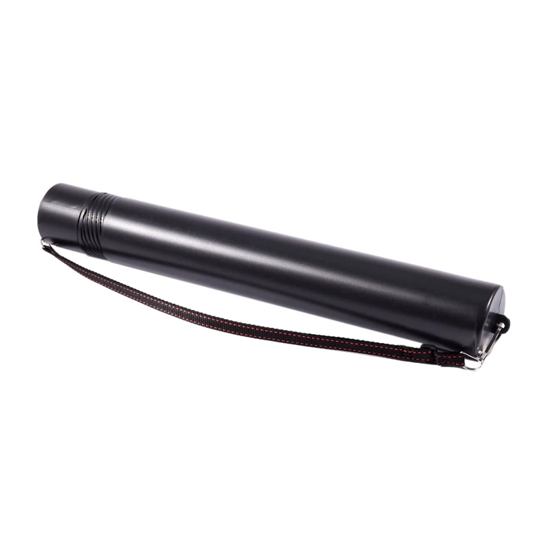 

Black Plastic Drawing Picture Storage Tube Poster Scroll Holder