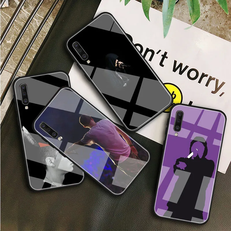 Чехол Eminem Mile Rap из закаленного стекла для Samsung Galaxy A10S A10E A20S A20E A30S A40 A50S A60 A70 A80 A90 A6 A7 A8