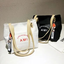 Новые продукты студенческий стиль багаж и чемодан одежда обувь сумка для хранения ручная холщевая сумка на плечо сумка для пеленок a-Piece