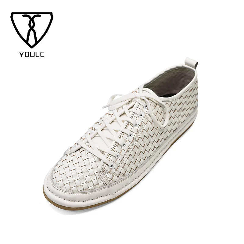 

Friends of Music Autumn And Winter New Style Men Genuine Leather good year MEN'S SHOES Foot Covering Shoes England Casual Shoe