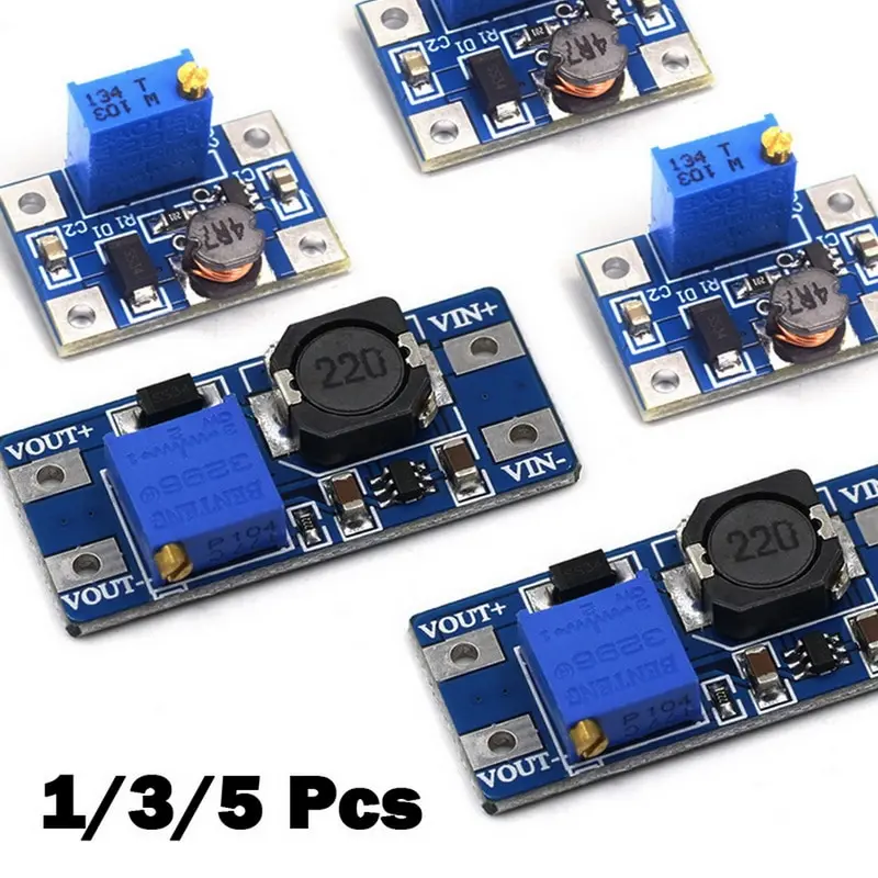 

DC To DC Adjustable Step Down Power Supply Module Height Efficiency DC Step Down Voltage Regulator DC 2V ~ 24V