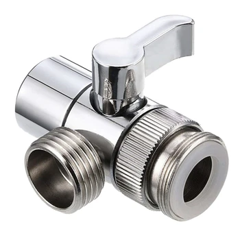 

CSS Faucet Valve Diverter Sink Valve Water Tap Faucet Splitter Adapter Home Bathroom Kitchen Diverter