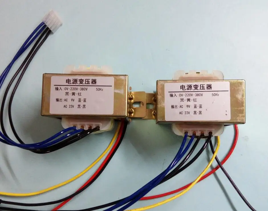 

Control Box Power Transformer Input 0/220/380 Output 21V 9V