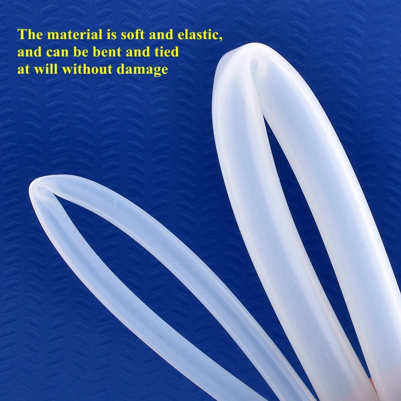 Silicone Tube Plastic Tube 1M ID1~5mm Clear Transparent Food Grade Silicone Hose For Aquarium Tank Air Pump Garden Irrigation