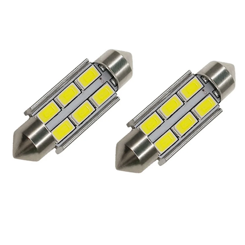 FESTOON 31 мм 36 39 41 5630 6 SMD светодиодный светильник для автомобиля C5W белый лед синий Canbus
