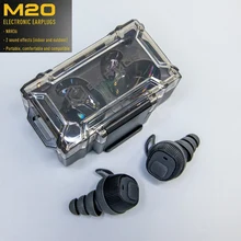 OPSMEN Earmor nuova comunicazione tattica Pickup riduzione del rumore cuffie tappi per le orecchie M20 Beta tappi per le orecchie elettronici