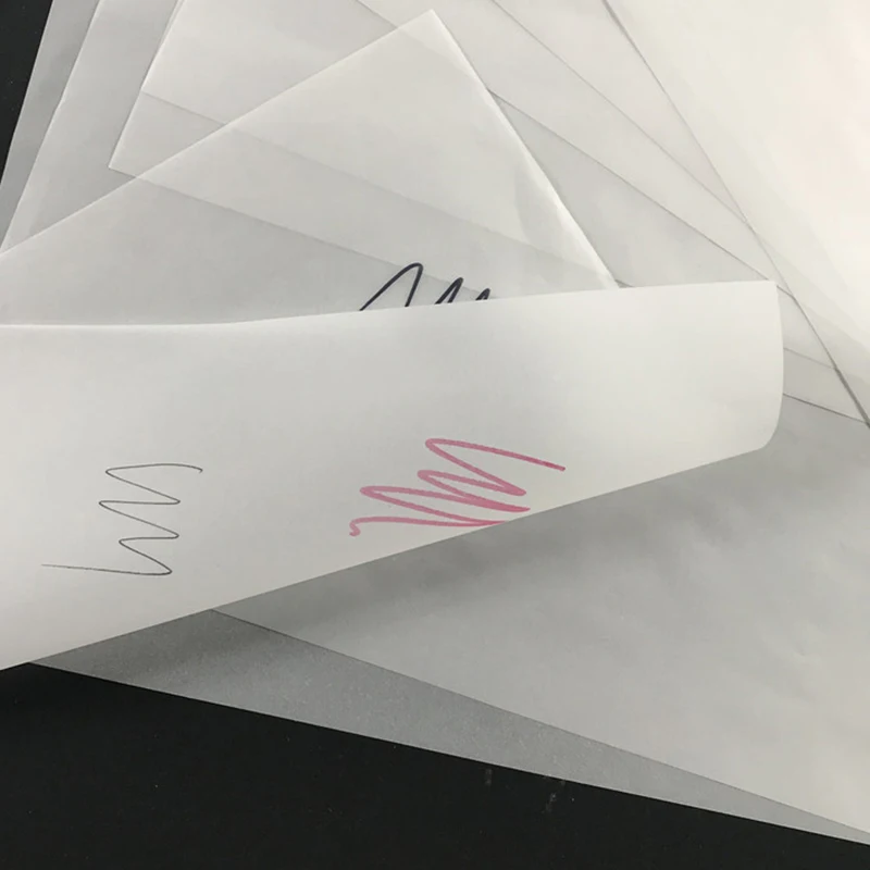 Sulfuric Acid Paper A4 Size for Decorative / Rubber Stamp / Printed Plate Transfer Copy Paper