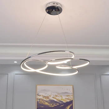 

LICAN Chrome Gold finished Pendant Light for Kitchen Office Lustre Lamparas De Techo Colgante Suspension Luminaire Pendant Lamp