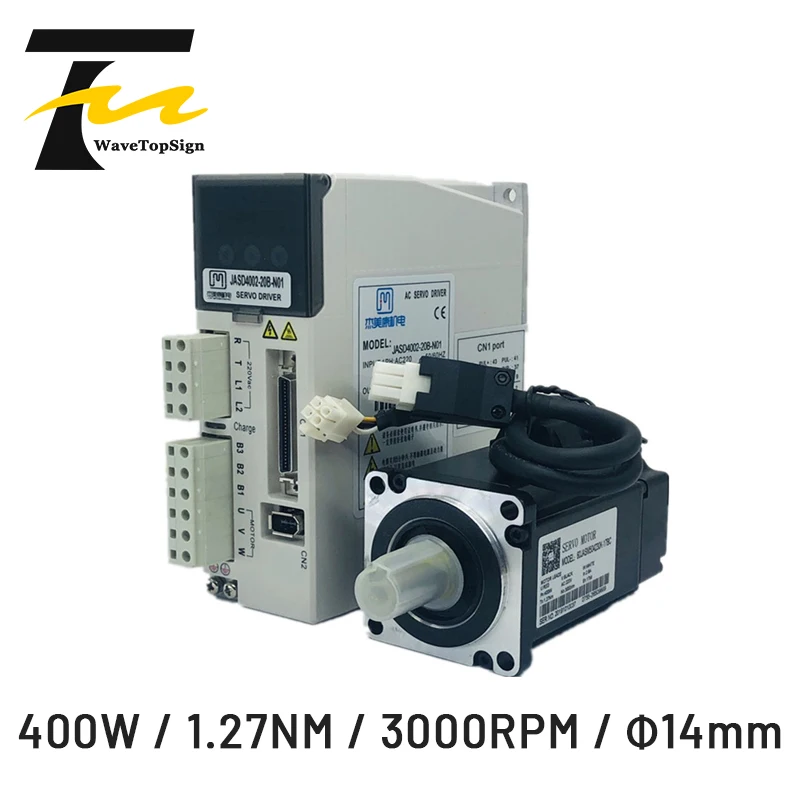 Набор драйвер серводвигателя переменного тока JASD4002-20B + 60JASM504230K-17BC 60JASM504230K-17BC-SC 400