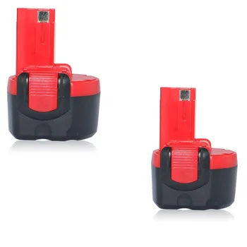 

2pcs x For Bosch 9.6V 3000mAh MTX BAT048 Rechargeable Battery Pack Powr Tools Batteries for PSR 960 2 607 335 272 32609-RT Ni-MH