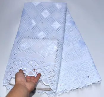 

Latest African Pure Cotton Lace Fabric High Quality Swiss Voile Lace in Switzerland 100%Cotton 2019 Nigerian French Lace Women