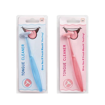 

Tongue Scraper Tongue Brush Cleaner Oral Cleaning Tongue Toothbrush Brush Fresh Breath Remove Tongue Coating Toiletry Kits 2020