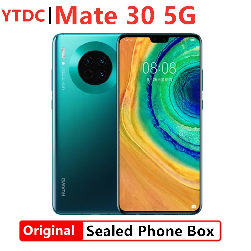 HUAWEI Mate 30 телефон с 5 5-дюймовым дисплеем восьмиядерным процессором Kirin 6 62 ОЗУ 8 Гб
