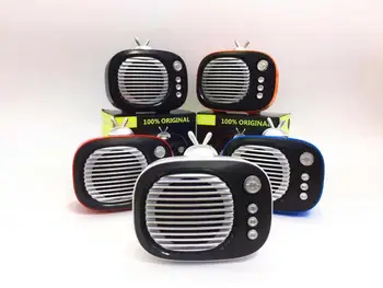 

TWS:1+1 Bluetooth Speaker TV Mini Speaker Portable Wireless Bluetooth Bass Speaker Speaker Retro Photo Frame caixa de som tv