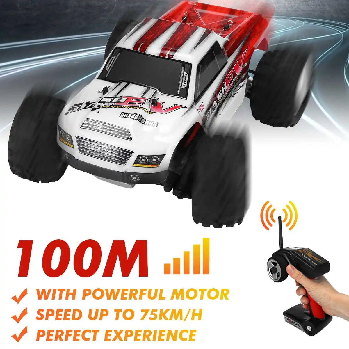 Новейший 1:18 WLtoys A979B грузовик 2,4G 4WD RC автомобиль 70 км/ч высокая скорость внедорожные Гоночные Игрушки дистанционное управление мощность мотор подарок на год