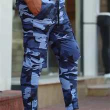 Мужские брюки для бега, брюки в стиле хип-хоп, камуфляжные уличные спортивные штаны, мужские тактические военные комбинезоны с карманами, зимний спортивный костюм